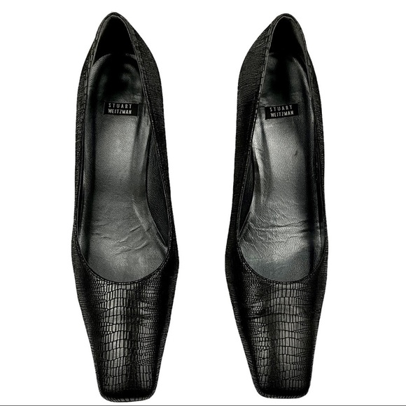 STUART WEITZMAN Square Toe Pumps - Picture 9 of 12